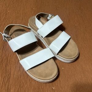 Women's White Sandals